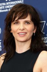 JULIEYYE BINOCHE at The Wait Photocall at 2015 Venic Film Festival