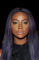 JUSTINE SKYE at Public School Fashion Show in New York 09/13/2015