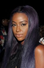 JUSTINE SKYE at Public School Fashion Show in New York 09/13/2015