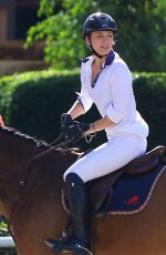KALEY CUOCO at Flintridge Riding Club in La Canada Flintridge 09/26/2015