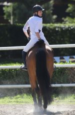 KALEY CUOCO at Flintridge Riding Club in La Canada Flintridge 09/26/2015