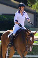 KALEY CUOCO at Flintridge Riding Club in La Canada Flintridge 09/26/2015