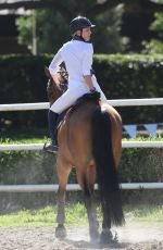 KALEY CUOCO at Flintridge Riding Club in La Canada Flintridge 09/26/2015