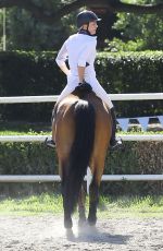 KALEY CUOCO at Flintridge Riding Club in La Canada Flintridge 09/26/2015