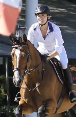 KALEY CUOCO at Flintridge Riding Club in La Canada Flintridge 09/26/2015