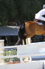 KALEY CUOCO at Flintridge Riding Club in La Canada Flintridge 09/26/2015