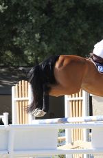 KALEY CUOCO at Flintridge Riding Club in La Canada Flintridge 09/26/2015