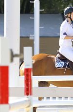 KALEY CUOCO at Flintridge Riding Club in La Canada Flintridge 09/26/2015