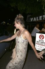 KALEY CUOCO Night Out in Los Angeles 09/25/2015