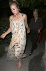 KALEY CUOCO Night Out in Los Angeles 09/25/2015