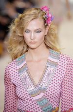 KARLIE KLOSS at Diane Von Furstenberg Fashion Show in New York 09/13/2015