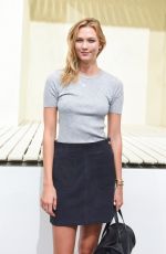 KARLIE KLOSS at Frame Denim Fashion Show in New York 09/12/2015