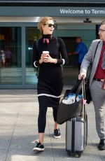 KARLIE KLOSS at Heathrow Airport in London 09/29/2015