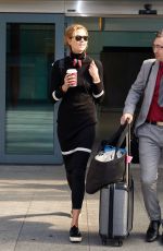 KARLIE KLOSS at Heathrow Airport in London 09/29/2015