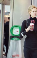 KARLIE KLOSS at Heathrow Airport in London 09/29/2015