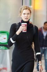 KARLIE KLOSS at Heathrow Airport in London 09/29/2015