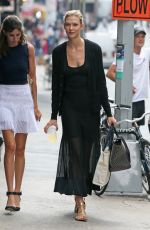 KARLIE KLOSS Out and About in New York 09/01/2015