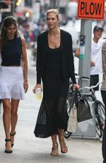 KARLIE KLOSS Out and About in New York 09/01/2015
