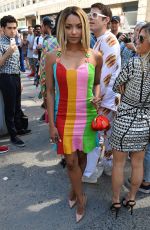 KAT GRAHAM at Jeremy Scott Fashion Show in New York 09/14/2015