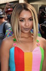 KAT GRAHAM at Jeremy Scott Fashion Show in New York 09/14/2015