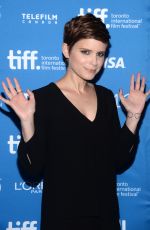 KATE MARA at Man Down Press Conference at 2015 TIFF 09/15/2015