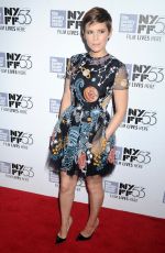 KATE MARA at The MArtian Premiere at 2015 New York Film Festival 09/27/2015