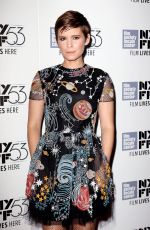 KATE MARA at The MArtian Premiere at 2015 New York Film Festival 09/27/2015