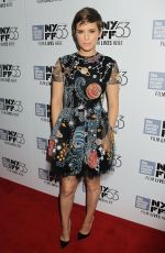 KATE MARA at The MArtian Premiere at 2015 New York Film Festival 09/27/2015