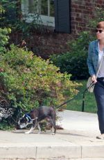 KATE MARA Checking Out a House for Sale in Los Angeles 09/04/2015