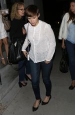 KATE MARA Leaves Gracias Madre Restaurant in West Hollywood 09/03/2015