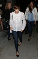 KATE MARA Leaves Gracias Madre Restaurant in West Hollywood 09/03/2015