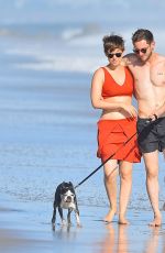 KATE MARA on a Beach in Malibu 08/30/2015