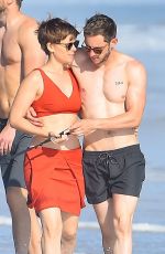 KATE MARA on a Beach in Malibu 08/30/2015
