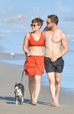 KATE MARA on a Beach in Malibu 08/30/2015