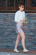 KATE MARA Out and About at Melrose Ave in Los Angeles 09/03/2015