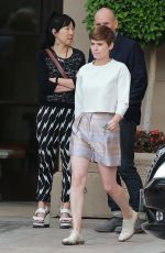 KATE MARA Out and About at Melrose Ave in Los Angeles 09/03/2015