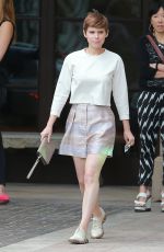 KATE MARA Out and About at Melrose Ave in Los Angeles 09/03/2015