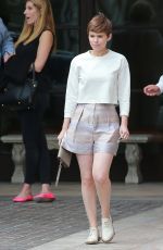 KATE MARA Out and About at Melrose Ave in Los Angeles 09/03/2015