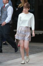 KATE MARA Out and About at Melrose Ave in Los Angeles 09/03/2015