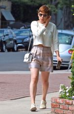 KATE MARA Out and About at Melrose Ave in Los Angeles 09/03/2015