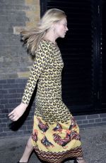 KATE MOSS Leaves Chiltern Firehouse in London 09/11/2015