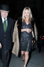 KATE MOSS Night Out in London 09/08/2015