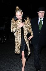 KATE MOSS Night Out in London 09/08/2015