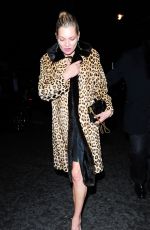 KATE MOSS Night Out in London 09/08/2015
