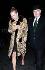 KATE MOSS Night Out in London 09/08/2015