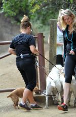 KATE UPTON Hiking at Runyon Canyon in Los Angeles 08/03/2015