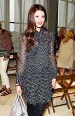 KATHERINE SCHWARZENEGGER at Diane Von Furstenberg Fashion Show in New York 09/13/2015