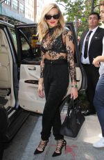 KATIE CASSIDY Outside Her Hotel in New York 09/14/2015