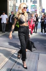 KATIE CASSIDY Outside Her Hotel in New York 09/14/2015
