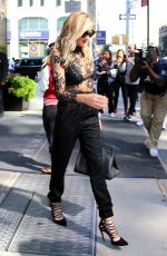KATIE CASSIDY Outside Her Hotel in New York 09/14/2015